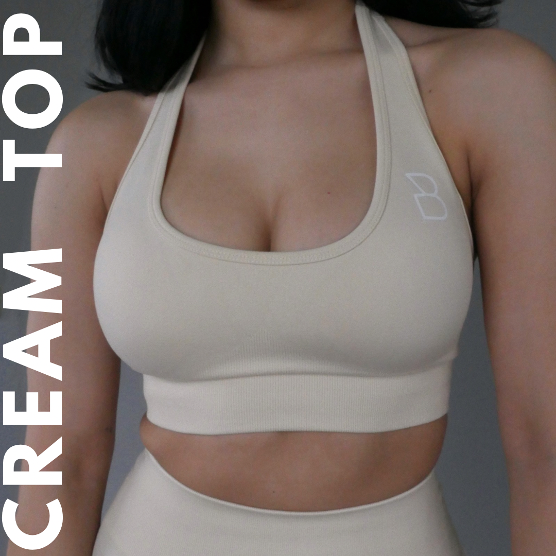 HALTER TOP | CREAM