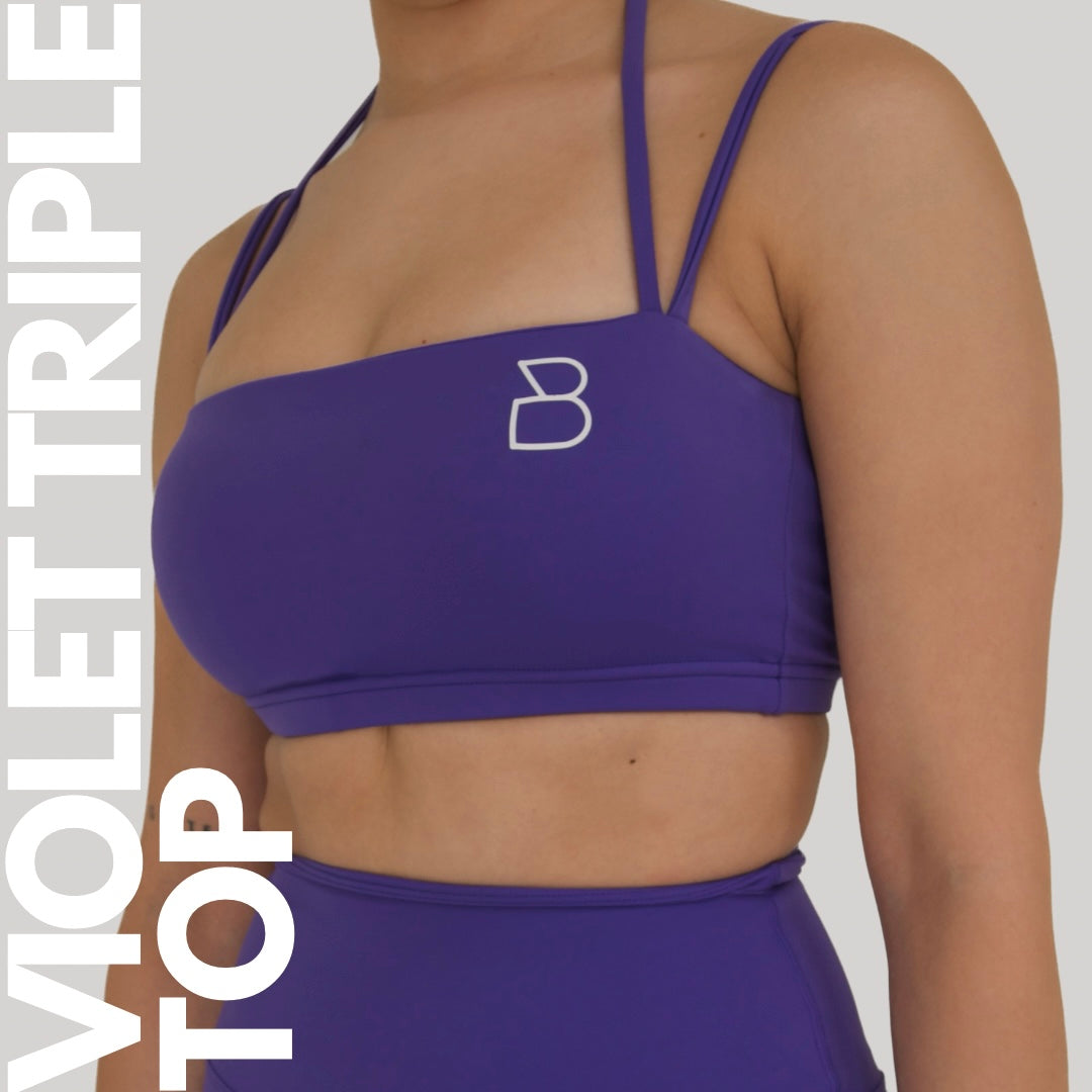 TRIPLE TOP | VIOLET