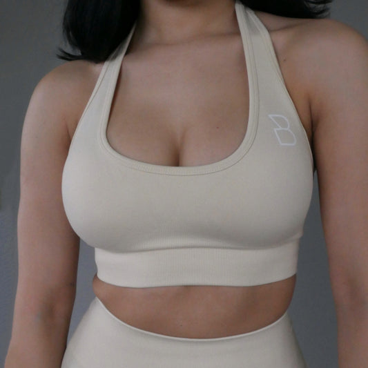 HALTER TOP | CREAM